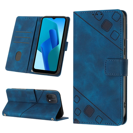 Skin-feel Embossed Leather Phone Case, For OPPO Reno6 5G, For OPPO A9 2020 / A5 2020 / A11X, For OPPO A16 / A54S, For OPPO A16K