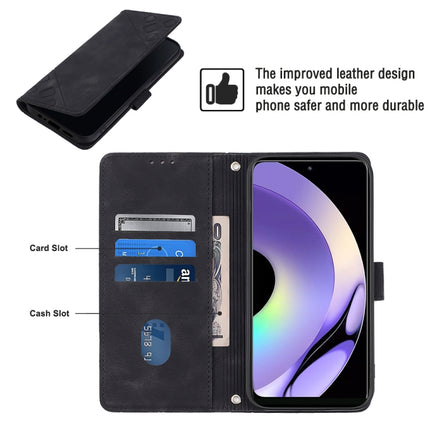 Skin-feel Embossed Leather Phone Case, For Realme 10 Pro, For Realme C11, For Realme C33, For Realme GT2 Explorer Master