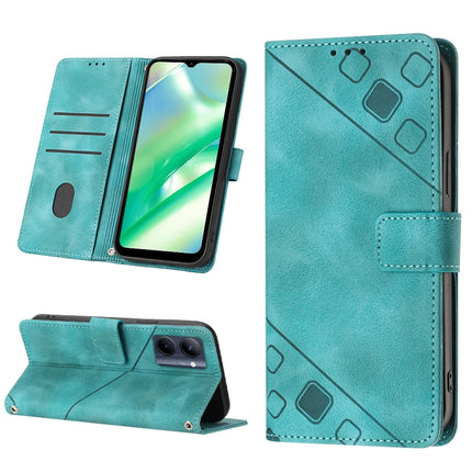 Skin-feel Embossed Leather Phone Case, For Realme 10 Pro, For Realme C11, For Realme C33, For Realme GT2 Explorer Master