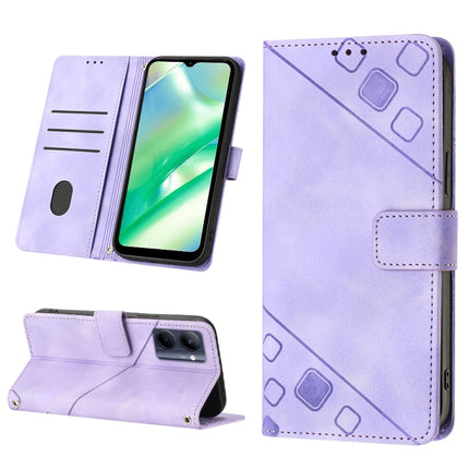 Skin-feel Embossed Leather Phone Case, For Realme 10 Pro, For Realme C11, For Realme C33, For Realme GT2 Explorer Master