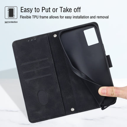 Skin-feel Embossed Leather Phone Case, For OPPO Reno9 5G／Reno9 Pro 5G, For Xiaomi Redmi 6 Pro / A2 Lite, For Xiaomi Redmi Note 12 Pro+ Global / Redmi Note 12 Explorer, For Xiaomi 13 Lite 5G