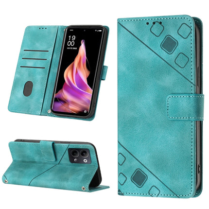 Skin-feel Embossed Leather Phone Case, For OPPO Reno9 5G／Reno9 Pro 5G, For Xiaomi Redmi 6 Pro / A2 Lite, For Xiaomi Redmi Note 12 Pro+ Global / Redmi Note 12 Explorer, For Xiaomi 13 Lite 5G