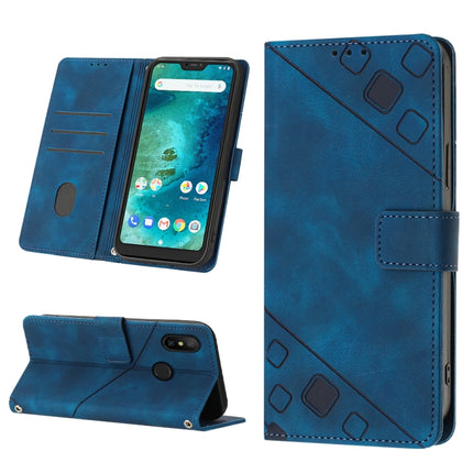 Skin-feel Embossed Leather Phone Case, For OPPO Reno9 5G／Reno9 Pro 5G, For Xiaomi Redmi 6 Pro / A2 Lite, For Xiaomi Redmi Note 12 Pro+ Global / Redmi Note 12 Explorer, For Xiaomi 13 Lite 5G