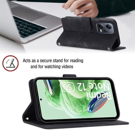 Skin-feel Embossed Leather Phone Case, For Xiaomi Poco X5 5G, For Xiaomi Poco X5 Pro 5G / Redmi Note 12 Pro Speed, For Sony XPreia ACE  III, For Sony XPreia 5 IV
