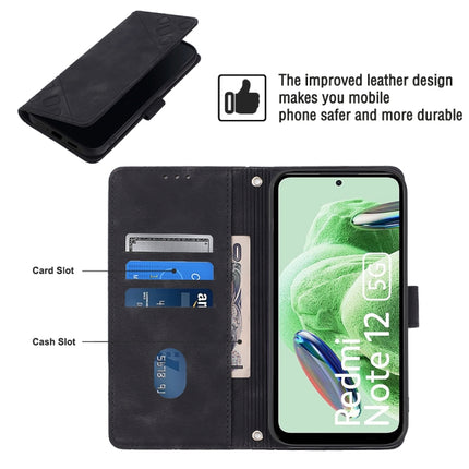 Skin-feel Embossed Leather Phone Case, For Xiaomi Poco X5 5G, For Xiaomi Poco X5 Pro 5G / Redmi Note 12 Pro Speed, For Sony XPreia ACE  III, For Sony XPreia 5 IV