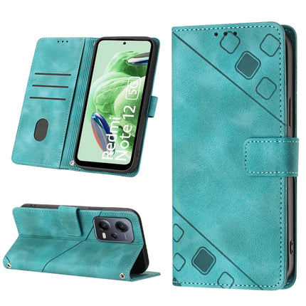 Skin-feel Embossed Leather Phone Case, For Xiaomi Poco X5 5G, For Xiaomi Poco X5 Pro 5G / Redmi Note 12 Pro Speed, For Sony XPreia ACE  III, For Sony XPreia 5 IV