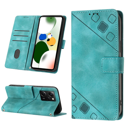 Skin-feel Embossed Leather Phone Case, For Xiaomi Poco X5 5G, For Xiaomi Poco X5 Pro 5G / Redmi Note 12 Pro Speed, For Sony XPreia ACE  III, For Sony XPreia 5 IV