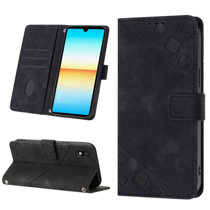 Skin-feel Embossed Leather Phone Case, For Xiaomi Poco X5 5G, For Xiaomi Poco X5 Pro 5G / Redmi Note 12 Pro Speed, For Sony XPreia ACE  III, For Sony XPreia 5 IV