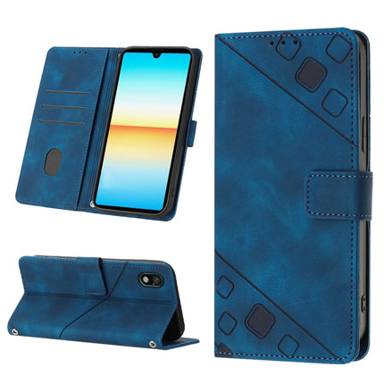 Skin-feel Embossed Leather Phone Case, For Xiaomi Poco X5 5G, For Xiaomi Poco X5 Pro 5G / Redmi Note 12 Pro Speed, For Sony XPreia ACE  III, For Sony XPreia 5 IV