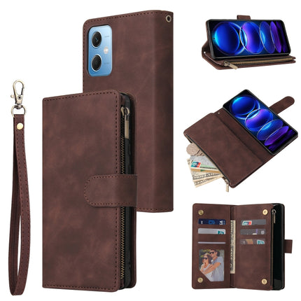 Multifunctional Multi-Card Wallet Phone Leather Case, For Samsung Galaxy A34 5G, For Samsung Galaxy A54 5G, For Xiaomi Redmi Note 12 5G, For Xiaomi Redmi Note 12 Pro 5G