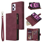 For Xiaomi Redmi Note 12 Pro 5G / Wine Red