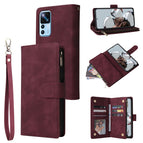 For Xiaomi 12T / 12T Pro / Wine Red