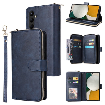 9 Card Slots Zipper Wallet Bag Leather Phone Case, For Samsung Galaxy A34, For Samsung Galaxy A54, For Xiaomi Redmi Note 12 5G Global / Poco X5, For Xiaomi Redmi Note 12 Pro 5G Speed / Note 12 Pro 5G Global / Poco X5 Pro