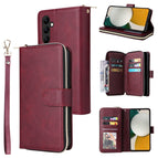 For Samsung Galaxy A34 / Wine Red
