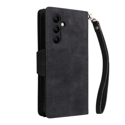 Rivet Buckle 9 Cards Three Fold Leather Phone Case, For Samsung Galaxy A34, For Samsung Galaxy A54, For Xiaomi Redmi Note 12 5G Global / Poco X5, For Xiaomi Redmi Note 12 Pro 5G Speed / Note 12 Pro 5G Global / Poco X5 Pro