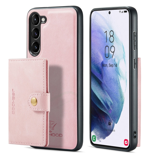 JEEHOOD Retro Magnetic Detachable Protective Phone Case with Wallet & Card Slot, For Samsung Galaxy A54 5G / A54 4G