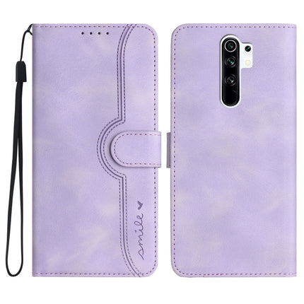 Heart Pattern Skin Feel Leather Phone Case, For Xiaomi Redmi 9/9 Prime/Poco M2, For Xiaomi Redmi 9A/9AT/9i, For Xiaomi Redmi 9C/9C NFC/Poco C3, For Xiaomi Redmi 10A 4G