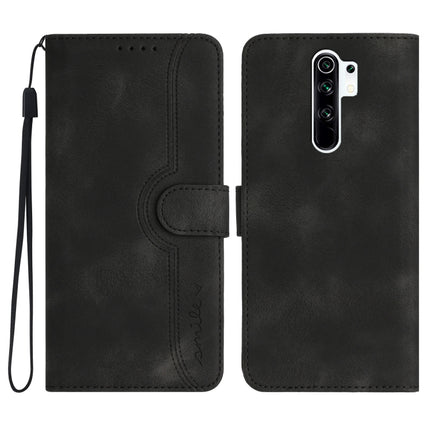 Heart Pattern Skin Feel Leather Phone Case, For Xiaomi Redmi 9/9 Prime/Poco M2, For Xiaomi Redmi 9A/9AT/9i, For Xiaomi Redmi 9C/9C NFC/Poco C3, For Xiaomi Redmi 10A 4G