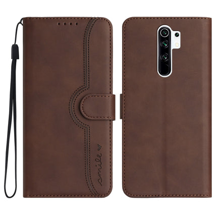 Heart Pattern Skin Feel Leather Phone Case, For Xiaomi Redmi 9/9 Prime/Poco M2, For Xiaomi Redmi 9A/9AT/9i, For Xiaomi Redmi 9C/9C NFC/Poco C3, For Xiaomi Redmi 10A 4G
