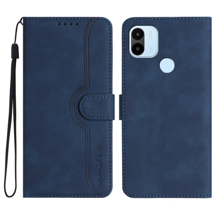 Heart Pattern Skin Feel Leather Phone Case, For Xiaomi Redmi 10C 4G Global/10 India/10 Power, For Xiaomi Redmi A1+, For Xiaomi Redmi Note 7, For Xiaomi Redmi Note 8