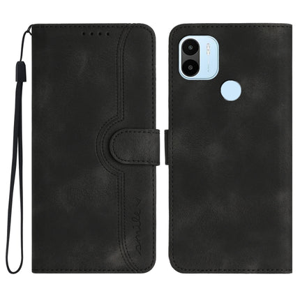 Heart Pattern Skin Feel Leather Phone Case, For Xiaomi Redmi 10C 4G Global/10 India/10 Power, For Xiaomi Redmi A1+, For Xiaomi Redmi Note 7, For Xiaomi Redmi Note 8