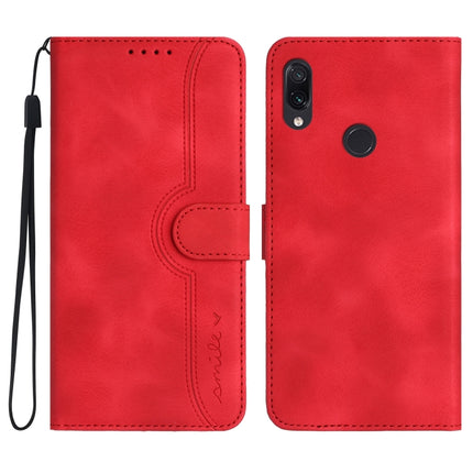 Heart Pattern Skin Feel Leather Phone Case, For Xiaomi Redmi 10C 4G Global/10 India/10 Power, For Xiaomi Redmi A1+, For Xiaomi Redmi Note 7, For Xiaomi Redmi Note 8