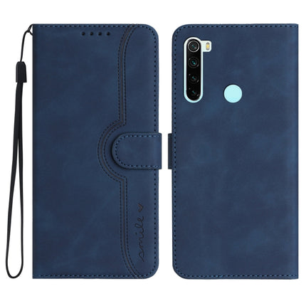 Heart Pattern Skin Feel Leather Phone Case, For Xiaomi Redmi Note 8T, For Xiaomi Redmi Note 9 4G Global/10X 4G, For Xiaomi Redmi Note 9 Pro, For Xiaomi Redmi Note 10 4G Global