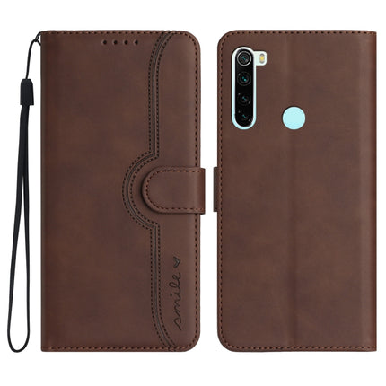 Heart Pattern Skin Feel Leather Phone Case, For Xiaomi Redmi Note 8T, For Xiaomi Redmi Note 9 4G Global/10X 4G, For Xiaomi Redmi Note 9 Pro, For Xiaomi Redmi Note 10 4G Global