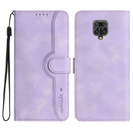 Heart Pattern Skin Feel Leather Phone Case, For Xiaomi Redmi Note 8T, For Xiaomi Redmi Note 9 4G Global/10X 4G, For Xiaomi Redmi Note 9 Pro, For Xiaomi Redmi Note 10 4G Global