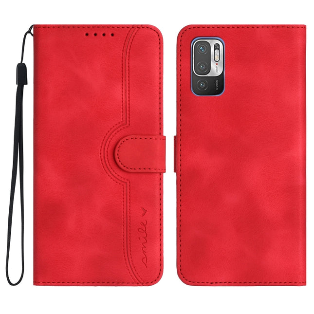Heart Pattern Skin Feel Leather Phone Case, For Xiaomi Redmi Note 10 5G, For Xiaomi Redmi Note 10 Pro 4G Global/Note 10 Pro Max, For Xiaomi Redmi Note 11 Pro 4G/5G Global, For Xiaomi Redmi Note 11 4G Global/Note 11S