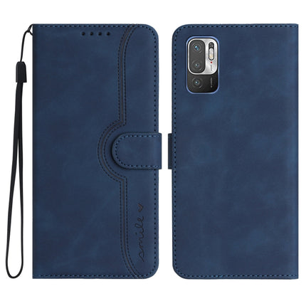 Heart Pattern Skin Feel Leather Phone Case, For Xiaomi Redmi Note 10 5G, For Xiaomi Redmi Note 10 Pro 4G Global/Note 10 Pro Max, For Xiaomi Redmi Note 11 Pro 4G/5G Global, For Xiaomi Redmi Note 11 4G Global/Note 11S