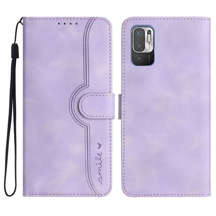 Heart Pattern Skin Feel Leather Phone Case, For Xiaomi Redmi Note 10 5G, For Xiaomi Redmi Note 10 Pro 4G Global/Note 10 Pro Max, For Xiaomi Redmi Note 11 Pro 4G/5G Global, For Xiaomi Redmi Note 11 4G Global/Note 11S