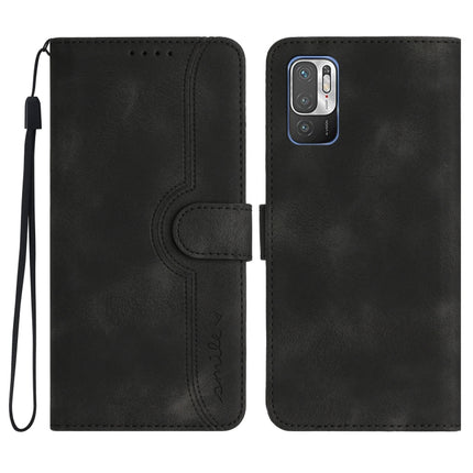 Heart Pattern Skin Feel Leather Phone Case, For Xiaomi Redmi Note 10 5G, For Xiaomi Redmi Note 10 Pro 4G Global/Note 10 Pro Max, For Xiaomi Redmi Note 11 Pro 4G/5G Global, For Xiaomi Redmi Note 11 4G Global/Note 11S