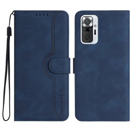 Heart Pattern Skin Feel Leather Phone Case, For Xiaomi Redmi Note 10 5G, For Xiaomi Redmi Note 10 Pro 4G Global/Note 10 Pro Max, For Xiaomi Redmi Note 11 Pro 4G/5G Global, For Xiaomi Redmi Note 11 4G Global/Note 11S