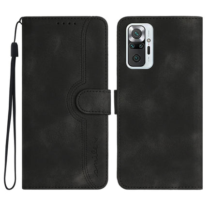 Heart Pattern Skin Feel Leather Phone Case, For Xiaomi Redmi Note 10 5G, For Xiaomi Redmi Note 10 Pro 4G Global/Note 10 Pro Max, For Xiaomi Redmi Note 11 Pro 4G/5G Global, For Xiaomi Redmi Note 11 4G Global/Note 11S