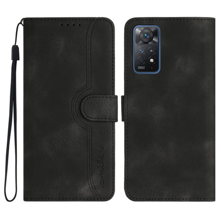 Heart Pattern Skin Feel Leather Phone Case, For Xiaomi Redmi Note 10 5G, For Xiaomi Redmi Note 10 Pro 4G Global/Note 10 Pro Max, For Xiaomi Redmi Note 11 Pro 4G/5G Global, For Xiaomi Redmi Note 11 4G Global/Note 11S
