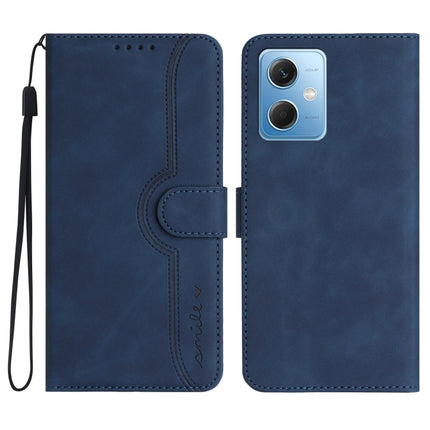 Heart Pattern Skin Feel Leather Phone Case, For Xiaomi Redmi Note 12 5G, For Xiaomi Redmi Note 12 Pro 5G, For Xiaomi Redmi Note 12 Pro+ 5G, For Xiaomi 11T/11T Pro