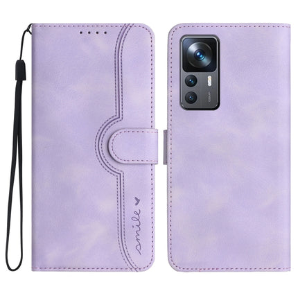 Heart Pattern Skin Feel Leather Phone Case, For Xiaomi 12T/12T Pro/Redmi K50 Ultra, For Xiaomi 13, For Xiaomi 13 Pro, For Xiaomi Civi 2