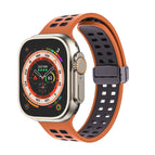 For Apple Watch Series 8&7 45mm / Orange Black