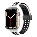 For Apple Watch Series 8&7 41mm / White Black