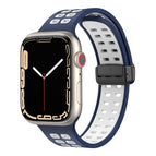 For Apple Watch Series 8&7 41mm / Dark Blue White