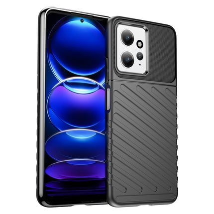 Thunderbolt Shockproof TPU Protective Soft Phone Case, For Xiaomi Redmi Note 12 4G Global