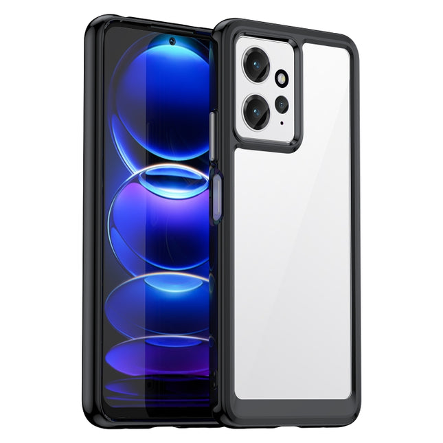 Colorful Series Acrylic + TPU Phone Case, For Xiaomi Redmi Note 12 4G Global