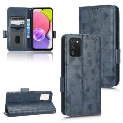 Symmetrical Triangle Leather Phone Case, For Samsung Galaxy A03s 164.2mm, For Samsung Galaxy A03s 166mm, For Samsung Galaxy A04e, For Samsung Galaxy A04