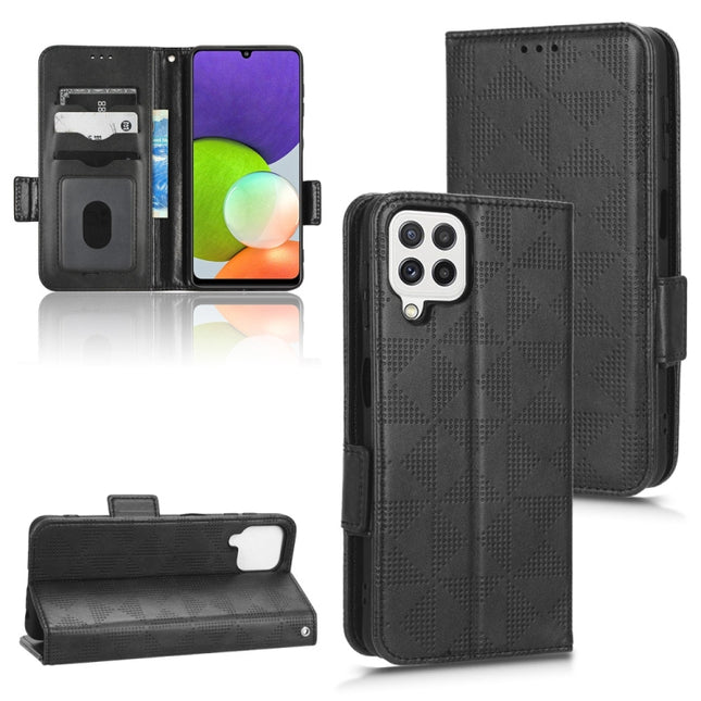 Symmetrical Triangle Leather Phone Case, For Samsung Galaxy A12 / M12, For Samsung Galaxy A13 4G, For Samsung Galaxy A13 5G, For Samsung Galaxy A14 4G