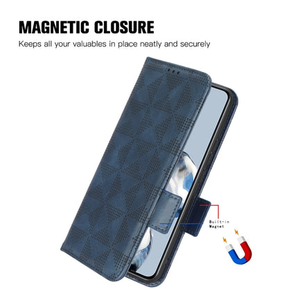 Symmetrical Triangle Leather Phone Case, For Samsung Galaxy A12 / M12, For Samsung Galaxy A13 4G, For Samsung Galaxy A13 5G, For Samsung Galaxy A14 4G
