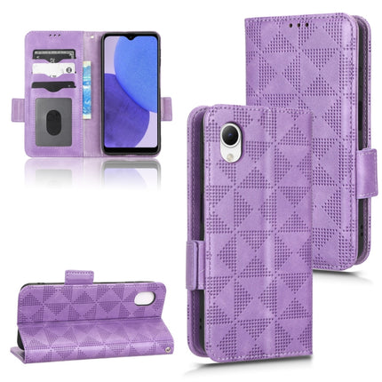 Symmetrical Triangle Leather Phone Case, For Samsung Galaxy A23 4G, For Samsung Galaxy A23e/A23 5G JP Version, For Samsung Galaxy A24 4G, For Samsung Galaxy A33 5G