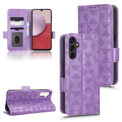 Symmetrical Triangle Leather Phone Case, For Samsung Galaxy A23 4G, For Samsung Galaxy A23e/A23 5G JP Version, For Samsung Galaxy A24 4G, For Samsung Galaxy A33 5G