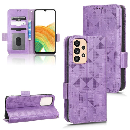 Symmetrical Triangle Leather Phone Case, For Samsung Galaxy A23 4G, For Samsung Galaxy A23e/A23 5G JP Version, For Samsung Galaxy A24 4G, For Samsung Galaxy A33 5G