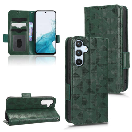 Symmetrical Triangle Leather Phone Case, For Samsung Galaxy A34 5G, For Samsung Galaxy A53 5G, For Samsung Galaxy A54 5G, For Samsung Galaxy M33 5G